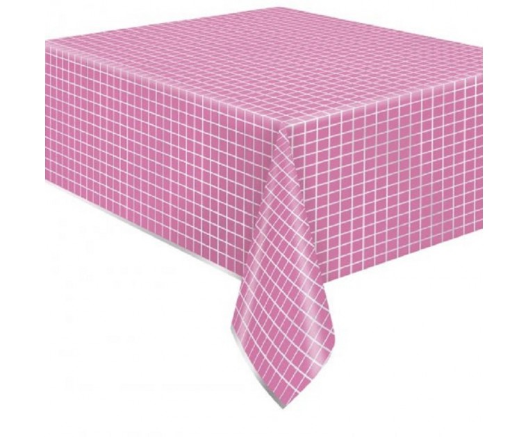 Toalha Foil Rosa e Prata