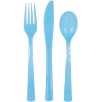 18 Talheres Azul Talco