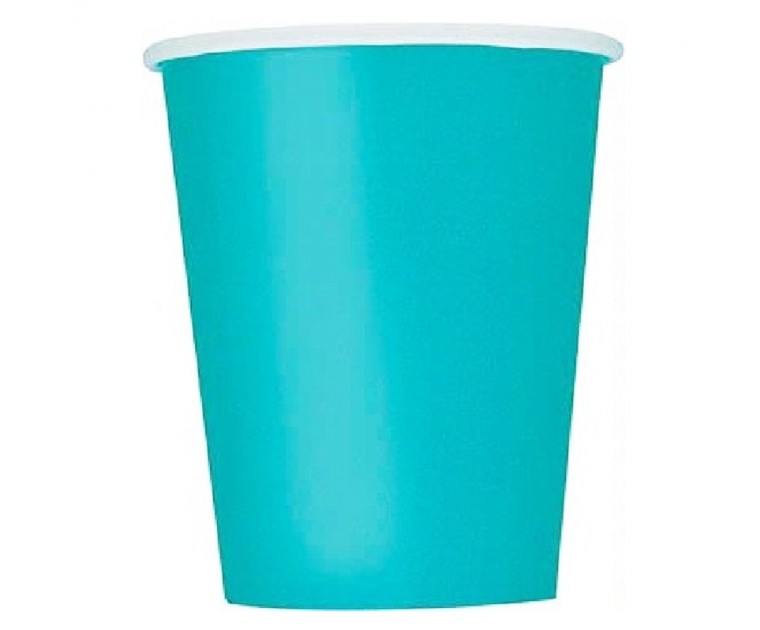 14 Copos Azul Caribe
