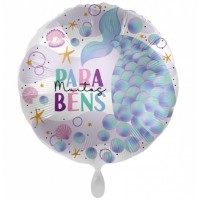 Balão Sereia Muitos Parabéns