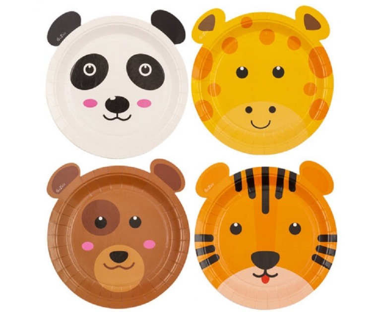 Pratos Sortidos 4 Designs