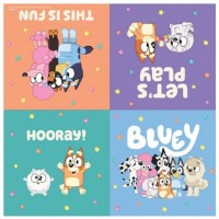16 Guardanapos Bluey