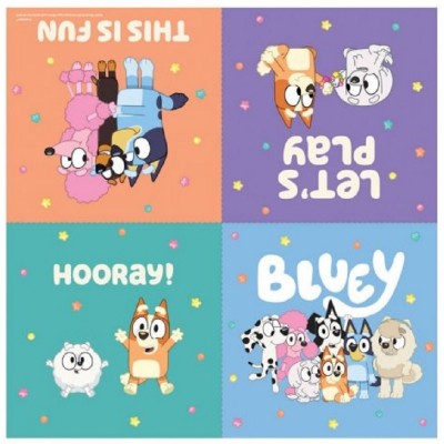 16 Guardanapos Bluey