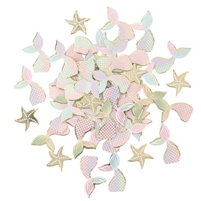 Confetis Decorativos de Mesa Cauda Sereia