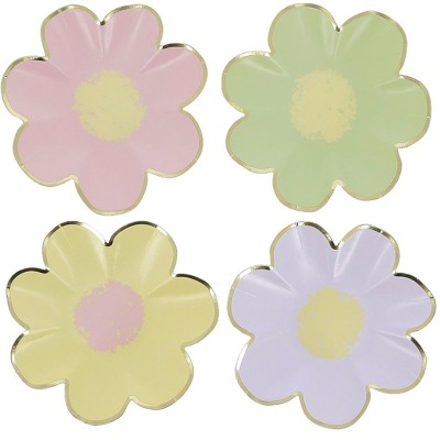 8 Pratos Sortidos Flores