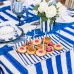 3 Travessas Riscas Azuis Mix&Match 