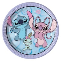 Pratos Stitch e Angel 