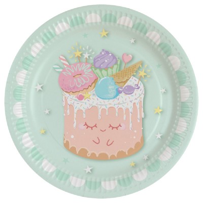 8 Pratos Cake
