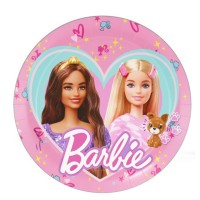 8 Pratos Barbie