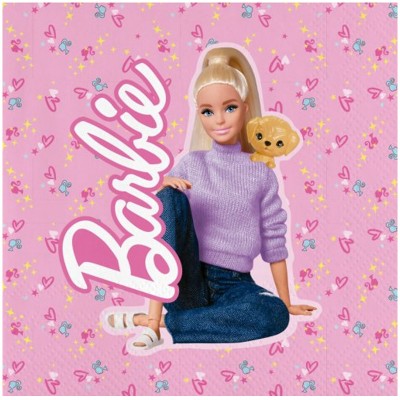 20 Guardanapos Barbie