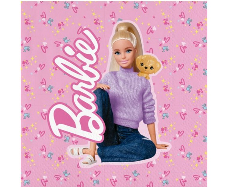 20 Guardanapos Barbie
