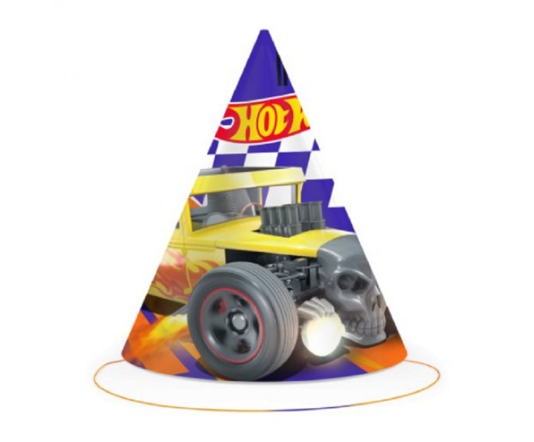 6 Chapéus Hot Wheels