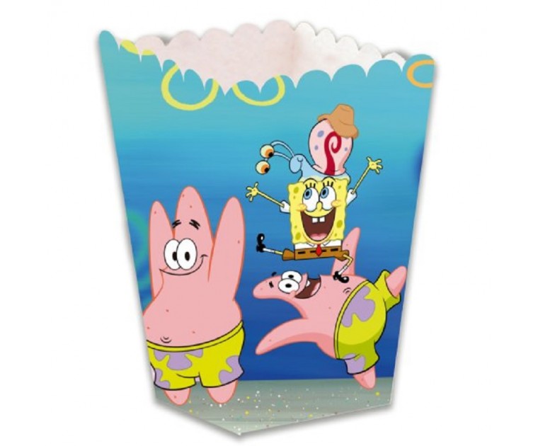 12 Caixas de Pipocas SpongeBob
