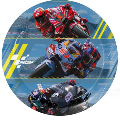 8 Pratos Moto GP