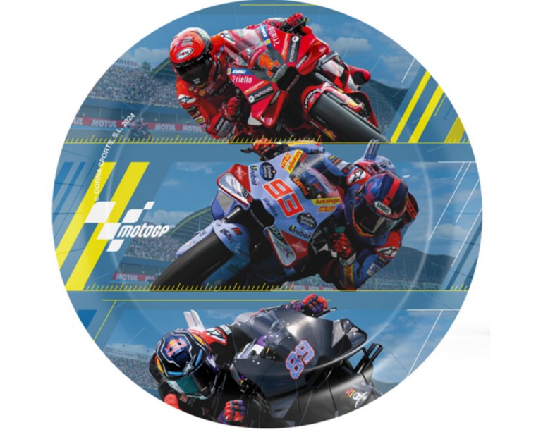 8 Pratos Moto GP