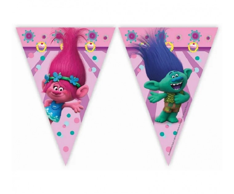 Bandeirolas Trolls