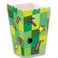 Caixas de Pipocas Minecraft