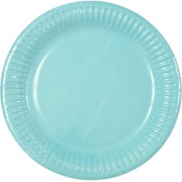 8 Pratos Verde Menta