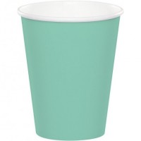 8 Copos Verde Menta