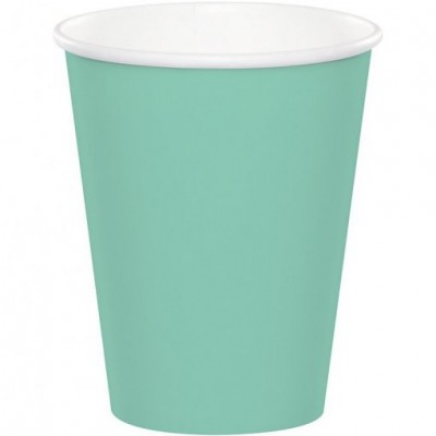 8 Copos Verde Menta