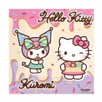 20 Guardanapos Hello Kitty