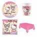8 Copos Hello Kitty