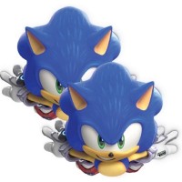 6 Máscaras Sonic 6 Máscaras Sonic