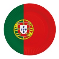 Pratos Bandeira Portugal