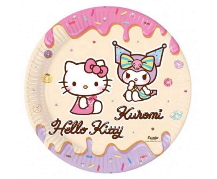 Pratos Hello Kitty