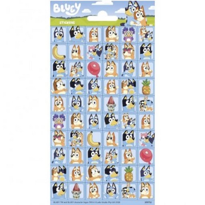 Mini Autocolantes Bluey