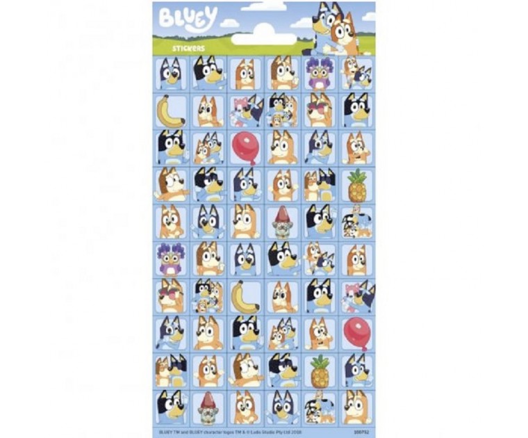 Mini Autocolantes Bluey