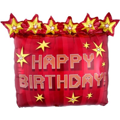 Balão Foil Happy Birthday TNT