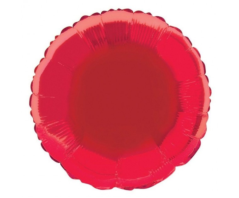 Balão Foil Redondo Vermelho