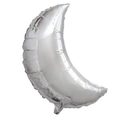 Balão Lua Prata 59 cms