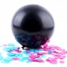 Balão Preto Confetis Revelação Sexo 60cms