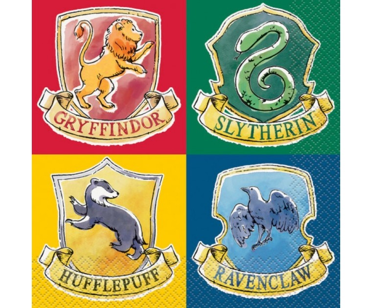 16 Guardanapos Harry Potter