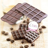 Molde para Chocolate Mini Tablete Silicomart