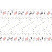 Toalha Cores Pastel Animais Quinta