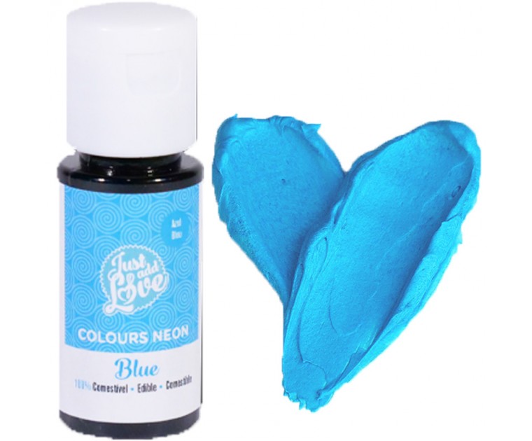 Corante Gel Neon Azul