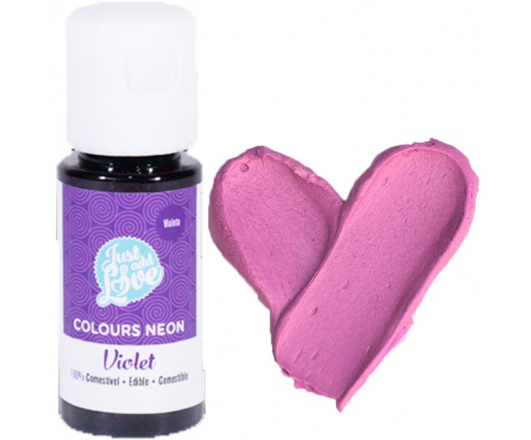 Corante Gel Neon Violeta