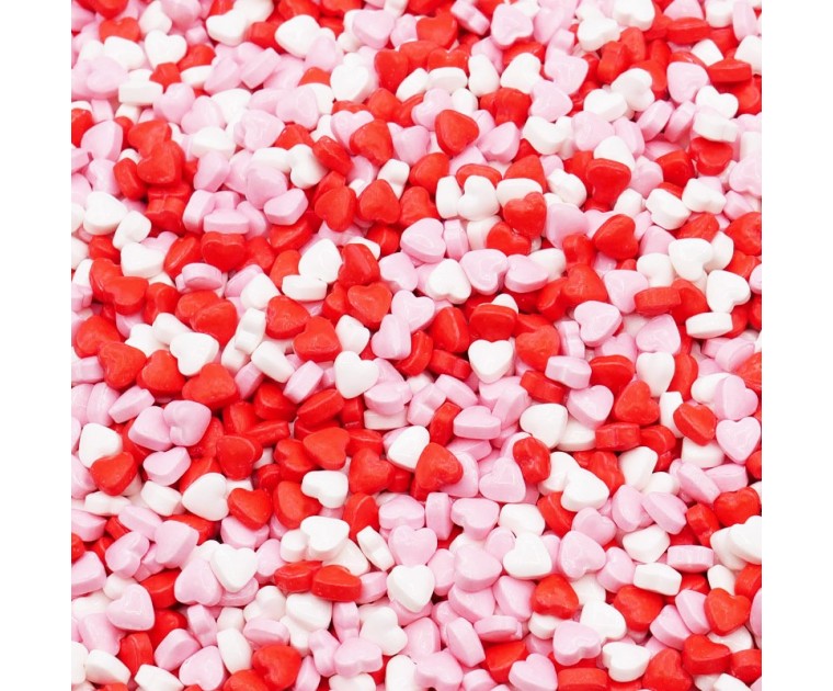 Confetis Mini Corações 3D Amorosos