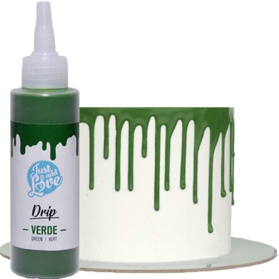 Drip Chocolate Verde para Bolos 