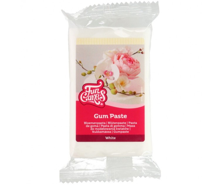 Pasta Flores Branca 250grs