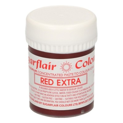 Corante em Gel Concentrado RED EXTRA Sugarflair