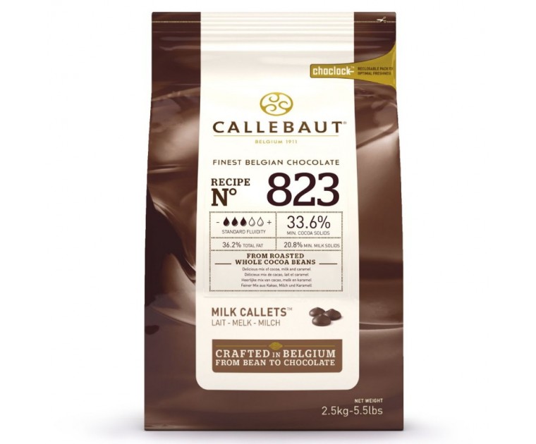 Callebaut Chocolate de Leite 2.5 kgs ***