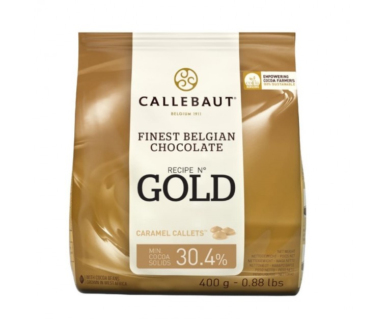 Chocolate Callebaut Caramelo Gold 400g ** 11.01.2025