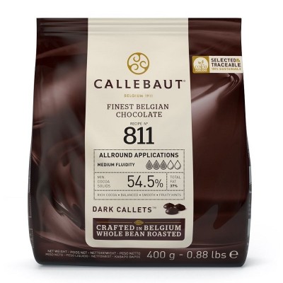 Chocolate Callebaut Negro 400g