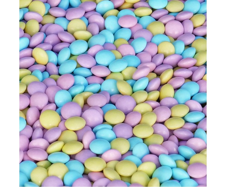 Mini Smarties Sortidos Cores Pastel