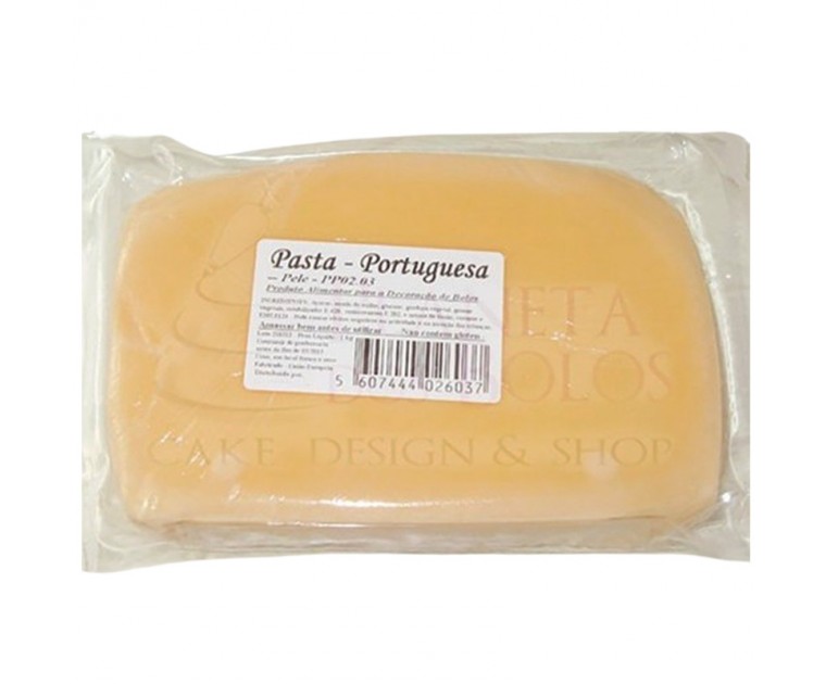 Pasta Portuguesa cor Pele 1 Kg