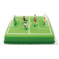 Set 9 Figuras Jogadores Futebol